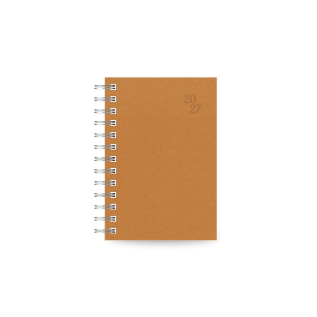 DIARY 899556 SPIRAL 230 ORANGEΗΜΕΡΗΣΙΟ 11x16cm