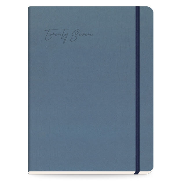 DIARY 800279 ELEGANT BLUE ROYAL ΕΒΔΟΜΑΔΙΑΙΟ 19x25cm