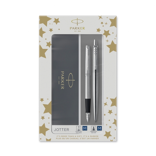 ΣΕΤ PARKER 1171.9022.08 JOTTER CORE (FP+ BP) ST. STEEL CT