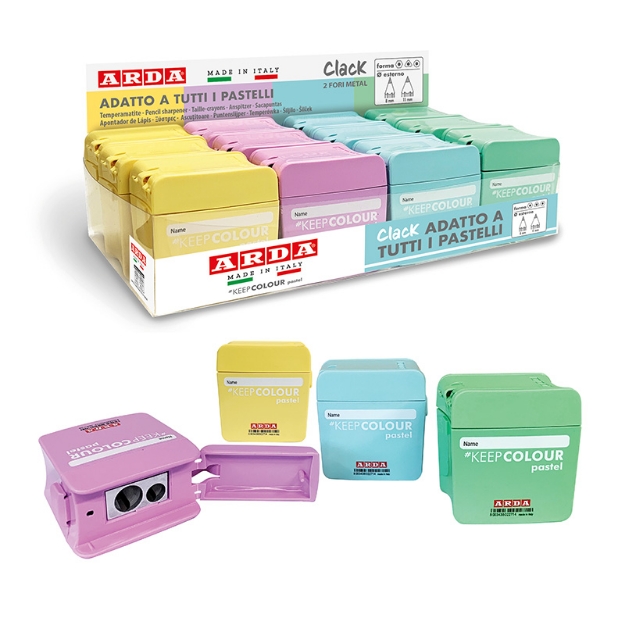 ΞΥΣΤΡΕΣ ARDA 800KCPSC ΔΙΠΛΕΣ PASTEL CLACK
