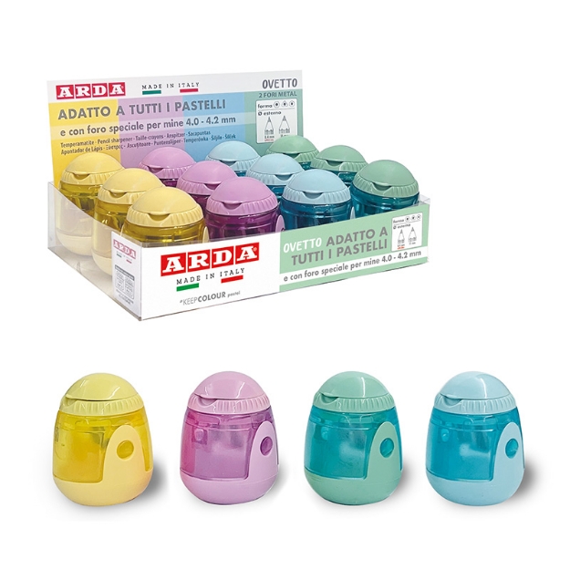 ΞΥΣΤΡΕΣ ARDA 814SC ΔΙΠΛΕΣ PASTEL OVETTO
