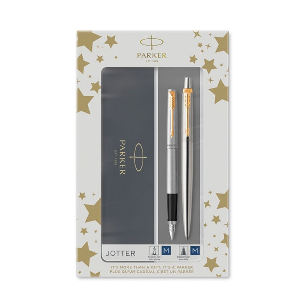 ΣΕΤ PARKER 1171.9022.09 JOTTER CORE (FP+ BP) ST. STEEL GT