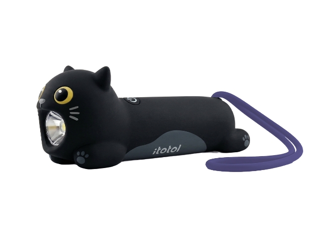 ΦΑΚΟΣ  i-TOTAL XL3820 FLASHIMALS BLACK CAT 15cm