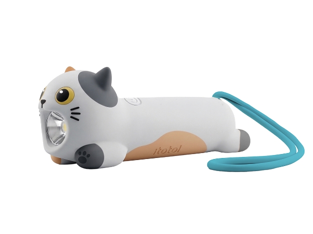 ΦΑΚΟΣ  i-TOTAL XL3821 FLASHIMALS ORANGE CAT 15cm