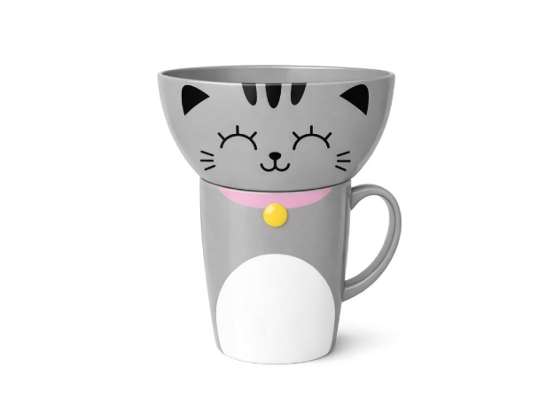 ΣΕΤ i-TOTAL XL2521F BREAKFAST SET GREY CAT