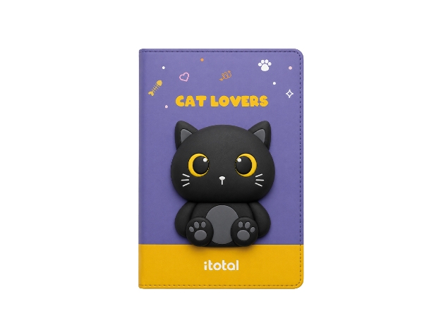 ΣΗΜΕΙΩΜΑΤΑΡΙΟ i-TOTAL XL3858C SQUISHY BLACK CAT