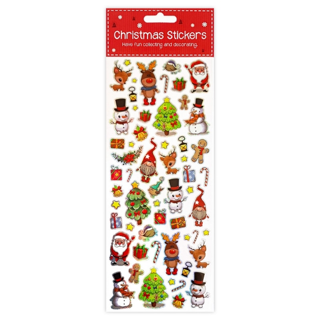 ΑΥΤΟΚΟΛΛΗΤΑ STICKERS 2506 XMAS TIME 31X11cm