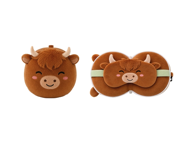 ΜΑΞΙΛΑΡΙ i-TOTAL XL2527G SLEEP MASK HIGHLAND COW 9x16cm